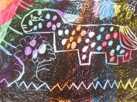 It is amazing to see all of the images students create on scratch art  paper! Create an Artsonia teacher account to find more scratch art  inspiration!, By Artsonia